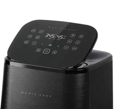Magic chef 5.8 QT. PANEL AIR FRYER, IN BLACK