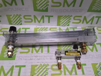 DWYER RMC-103-SSV AIR FLOWMETER WITH KING INSTRUMENT FLOAT METER