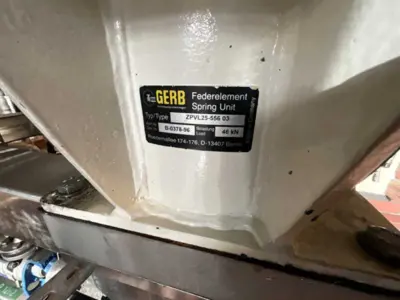 Krauss-Maffei HZ 800 Ph CIP peeler centrifuge, 316SS.
