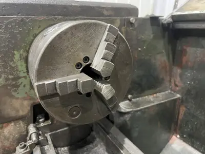 13" X 40" ENCO MODEL #1340 GAP BED ENGINE LATHE, 1.375" HOLE: STOCK #20717