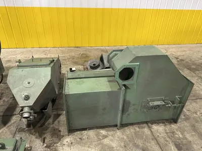 36" X 72" GOFF MODEL #3672D SPINNER HANGER SHOT BLAST CLEANING SYSTEM, NEW 2006: STOCK #22470
