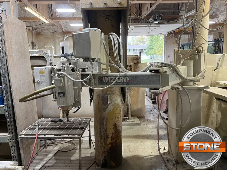2003 PARK INDUSTRIES Wizard Deluxe Radial Arm Machines | STONE EQUIPMENT WAREHOUSE