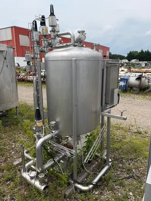 Used STORK 125 GALLON Stainless Steel Tanks New Jersey US | Perry Equipment #118208