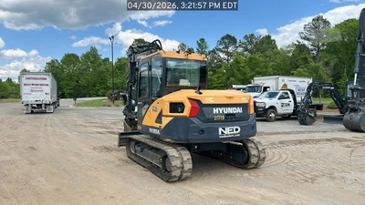 Used 2024 HYUNDAI HX85A Crawler Excavators South Carolina US | National Equipment Dealers #1422369