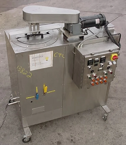 Used J G MACH LIPSTICK HOT POU LIPSTICK HOT POUR Cosmetic Complete Packaging Lines New Jersey US | Champion Trading Corporation #423441