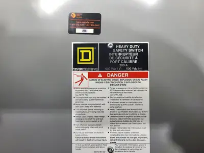 USED SQUARE D CHU364