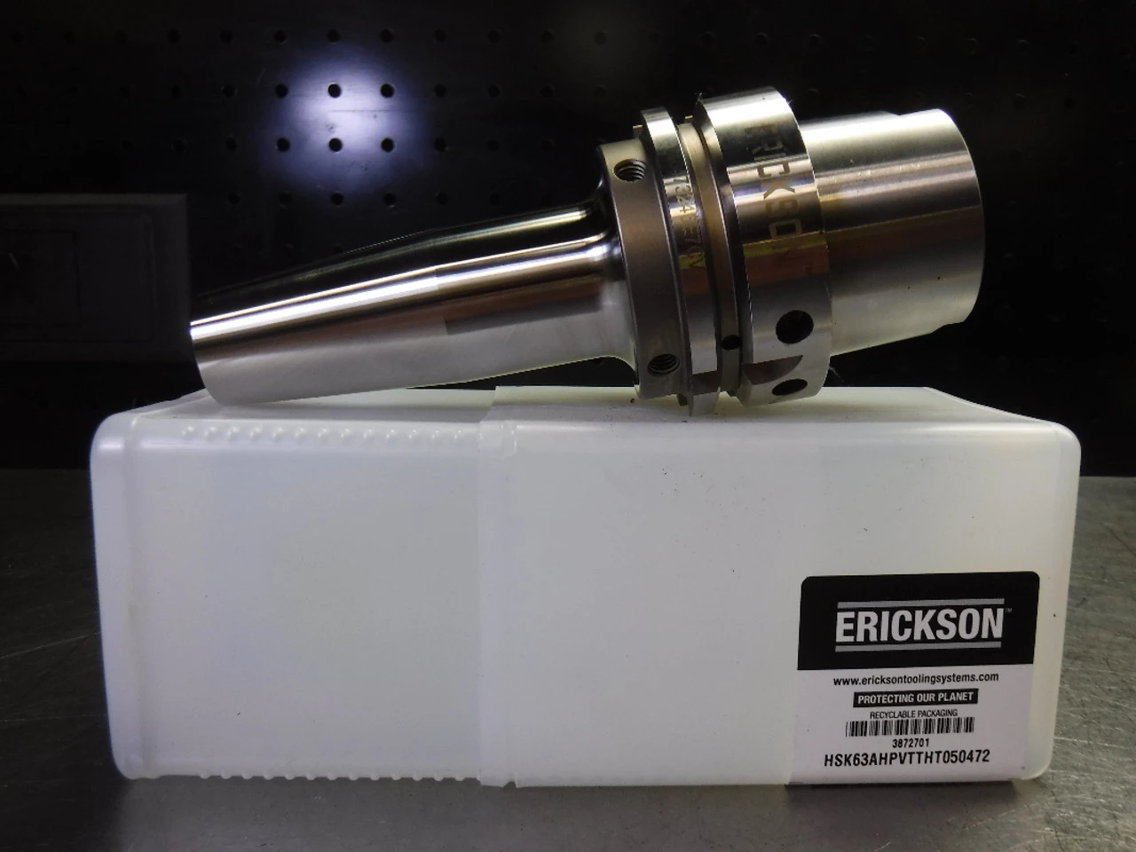 Erickson HSK63A 1/2" Shrink Fit Holder 4.72" PRO HSK63AHPVTTHT050472 (LOC1536)