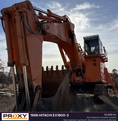 Used 1999 HITACHI EX1800-3 Excavators Oklahoma US | Proxy Equipment #1381934