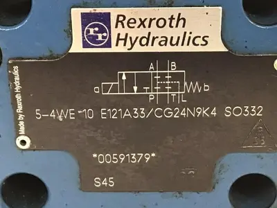 USED REXROTH 54WE10E121A33/CG24N9K4 SO32