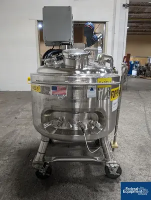 USED Precision 250 Liter Precision Stainless Reactor, 316L S/S, 45/100#