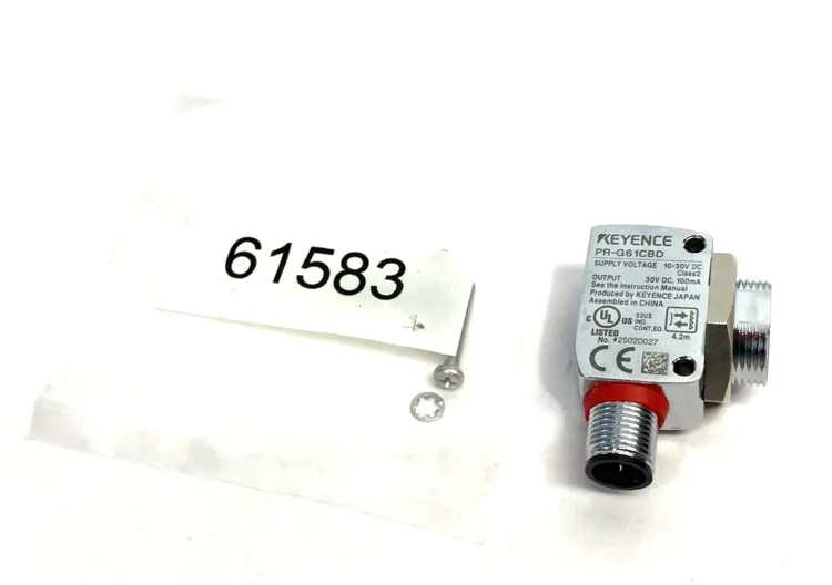New | in-Stock KEYENCE Self-Contained Retro-reflective Sensor, M12 Connector, 4.2 m Photoelectric Sensors Michigan US | Maverick Industrial Sales #1402516