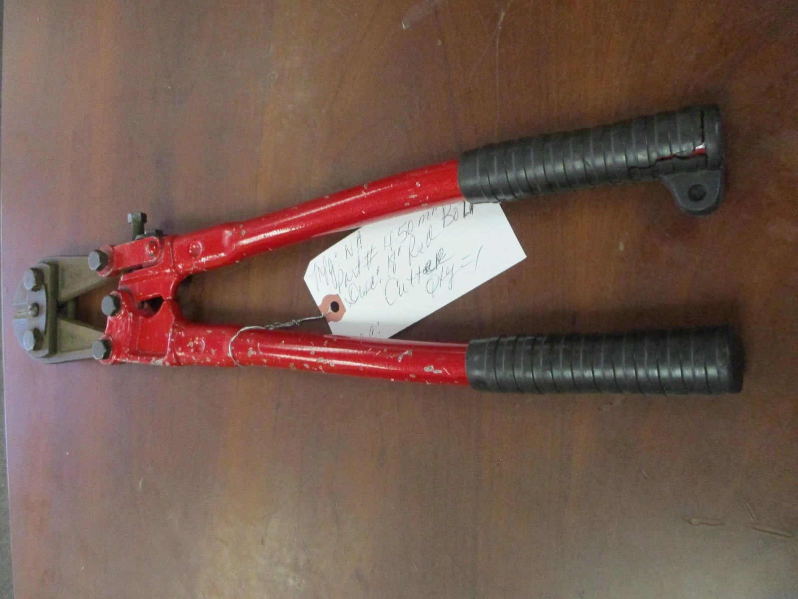 Used 450mm Used 18" Red Bolt Cutter (rubber on handle is cracked)