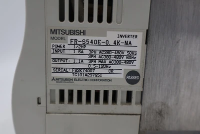 USED MITSUBISHI FR-S540E-0.75K-NA