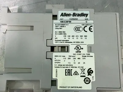 Used ALLENBRADLEY 100S / 100C30*00 PLC Contactors Ohio US | HGR 24 #1518395