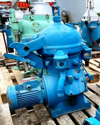 (4) Alfa-Laval MAB 104B-24-60 oil purifiers, SS.