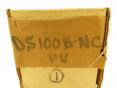 Plast-o-matic DS100B-NC 1" PVC Shutoff Valve NC Pneumatic Air Automatic Sch 80