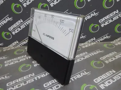 Crompton RSLT1069 Panel Meter 0 - 150 Amperes 36402AALSPZC6 New NIB