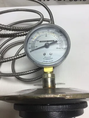 Jordan 80 Temperature Regulator 1-1/4 Size 120-185 Range 988PSI Max Press at 100°F
