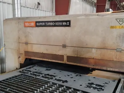 USED 2006 MAZAK C02 LASER YB-L400A 8M