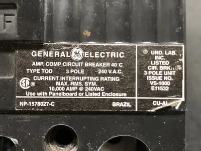 USED GENERAL ELECTRIC TQD3225
