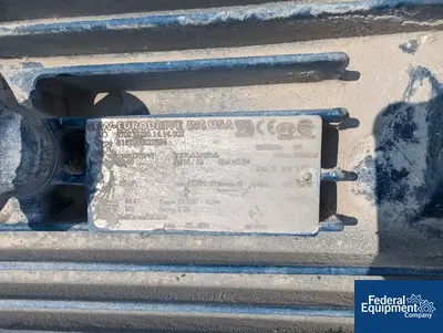 USED Dynamic safe 100 Cu ft Carbon Steel Ribbon Blender