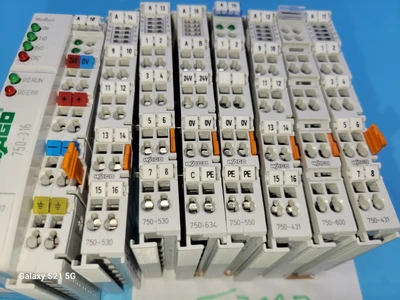 USED WAGO 750-316 +MODULES