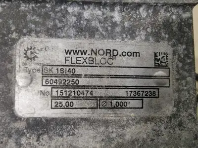 1/4HP 3PH Gearmotor w/ Flexbloc 25:1 Reducer, AS Controller