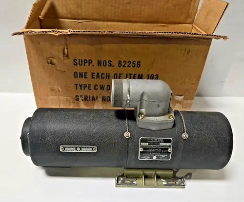 Military  Signal Corps Dynamotor Model CWD-21AAX US NAVY
