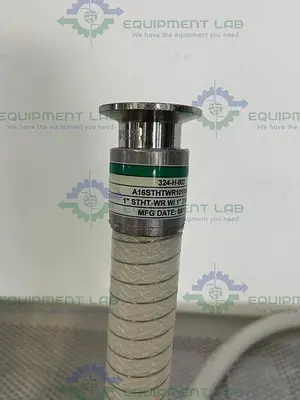 USED SANI TECH STHT-WR-1000 84" SILICONE HOSE W/ 1" SANITARY FITTING