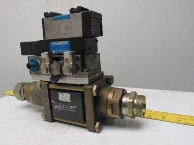Coax/Festo VMK 20 NC Pneumatic Actuated Stack Valve Assembly 24V
