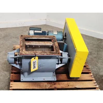 Used 10" Semco, Inc. Carbon Steel Rotary Airlock Valve