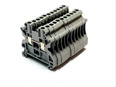 USED PHOENIX CONTACT TERMINAL BLOCK GREY LOT OF 11