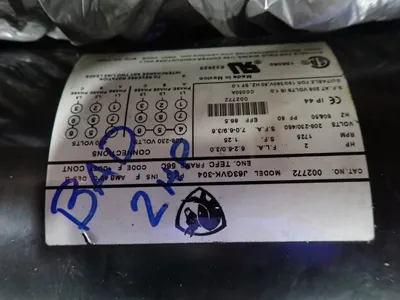 USED NIDEC J63GVK304