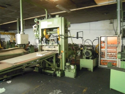 USED SCHALCH 150 T + DECOILER/FEEDER/CUT TO LENGTH