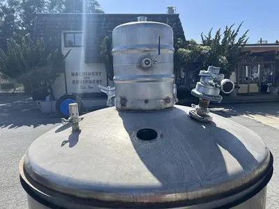 Still, 650 Gallon, S/st, Column, Condenser, Steam Heated #5991409
