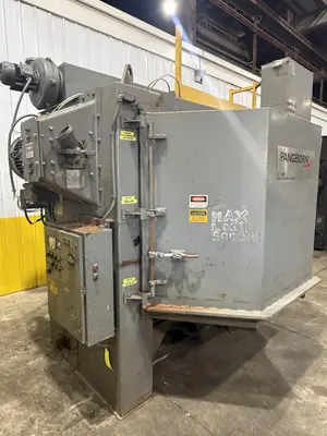 72” TABLE PANGBORN MODEL 6LK-7 ROTOBLAST SHOT BLAST MACHINE: YOBRO #24410