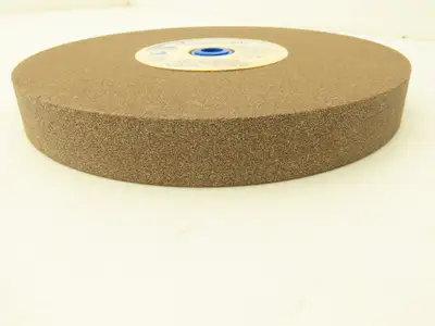 Norton 6A091 8x1x1" Bench & Pedestal Alundum Grinding Wheel Medium 60/80
