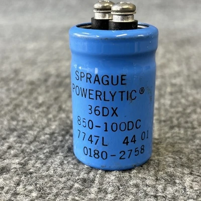 Used Sprague Powerlytic 36DX Capacitors California US | Davliegogo LLC #1706984