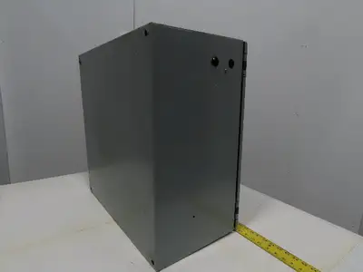 Hoffman CSD242412 Wall Mount Electrical Enclosure W/Back Plate JIC 24X24"X12"