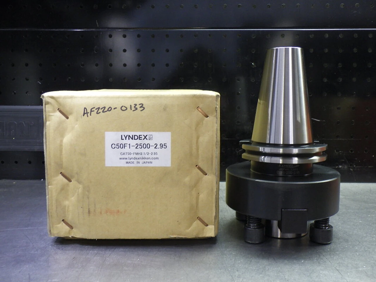 Lyndex CAT50 2.5" Facemill Tool Holder 2.95" Pro C50F1-2500-2.95 (LOC313A)