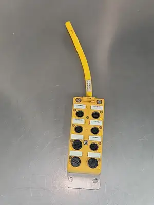 Turck VB 80-P7X9-10 VB, I.D. U7015, 8 Port Eurofast Multibox Junction Loc4E24