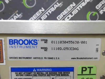 Brooks 1110DJ25CEDAG Full View Rotameter New