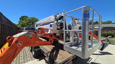 Used 2018 EASY LIFT 87-48AJ Articulating Boom Lifts California US | Ben Kaplan Equipment #1290527