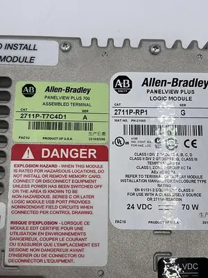 Used ALLEN-BRADLEY ALLEN-BRADLEY 2711P-RP1 SER G 2711P-T7C4D1 SER A Automation Control (HMI) | ND Industrial Surplus #1214855