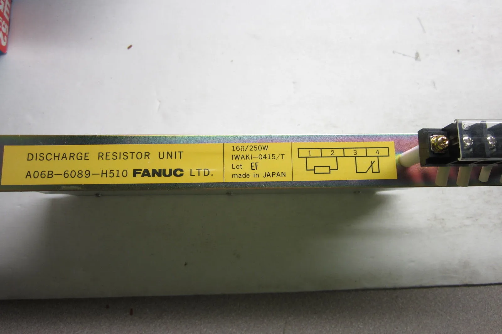 NEW FANUC A06B-6089-H510 DISCHARGE RESISTOR UNIT