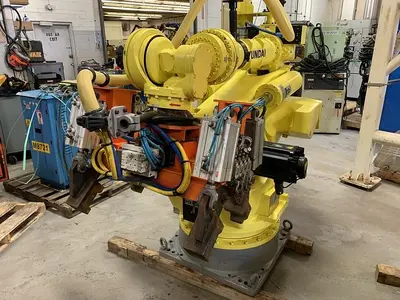 Used 2013 HYUNDIA LIKE NEW HX400 6 AXIS CNC ROBOT Robots | Harbor Machinery Inc. #1283289