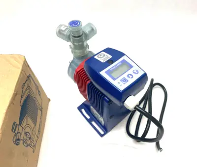 USED WALCHEM EZ SERIES ELECTRONIC METERING PUMP 6.3GPH 150PSI MAX