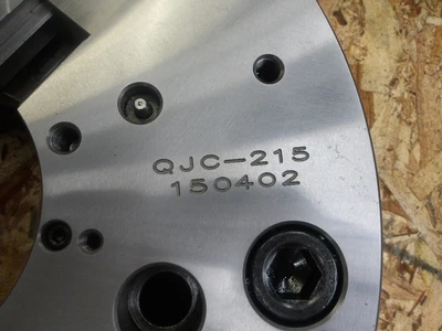 Samchully 15" 3 Jaw Quick-Jaw-Change Power Chuck QJC-215 (STK)
