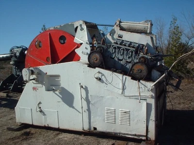 25,000 lb. x 30" Littell Model C-250 Combination Coil Cradle & Straightener