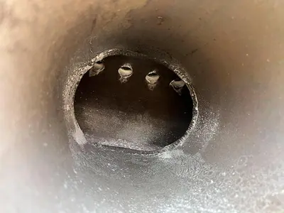 Heat Exchanger, Air-Fin Tube, 1200 deg F, Canon Boiler Works #S744456
